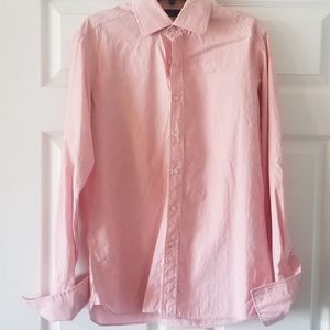 Ted Baker - Mens medium pink dress shirt.